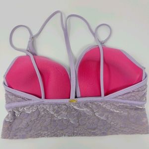Pink camisole bra (small)